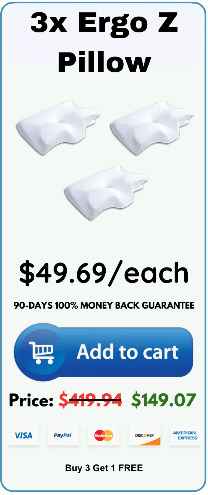 Ergo Z Pillow Package 3